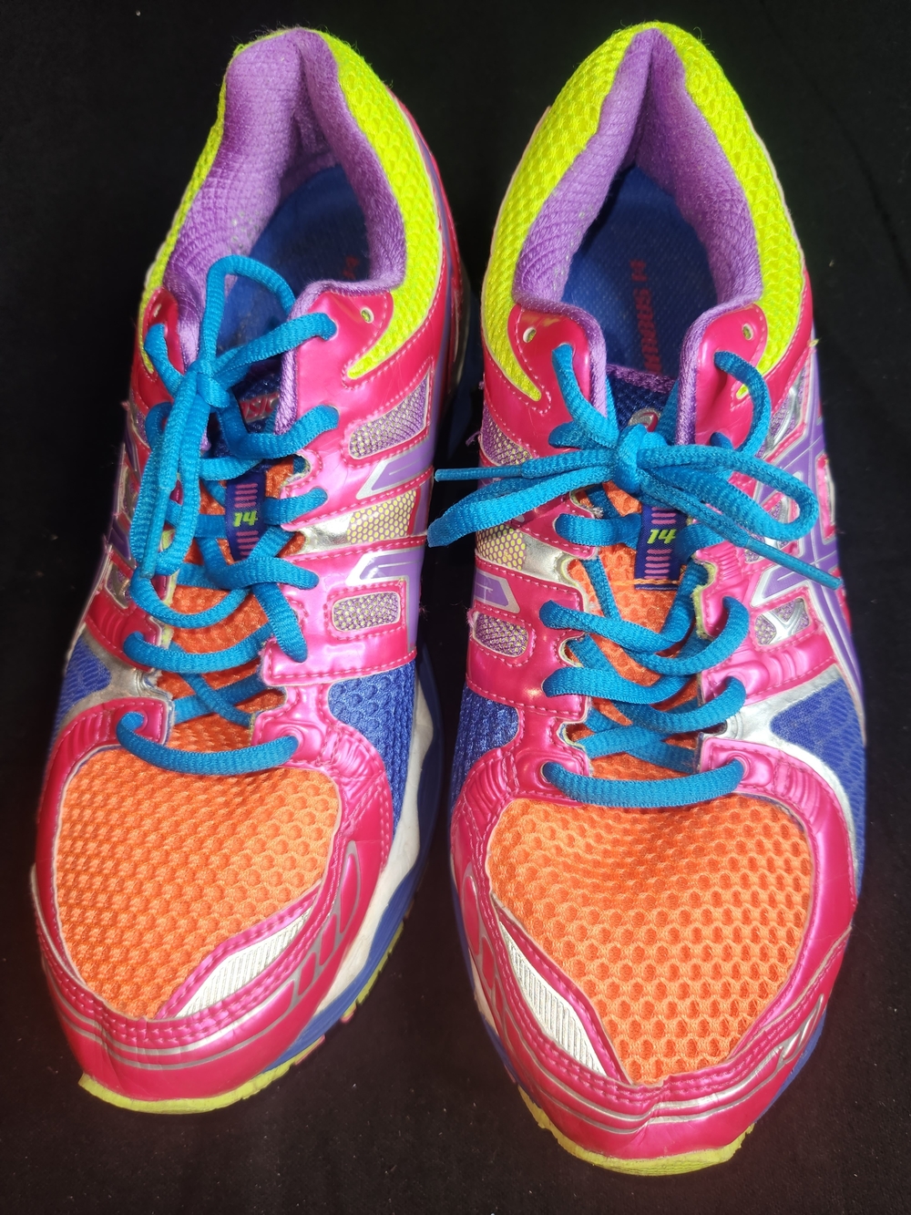 ASICS Purple, Blue & Teal Women's Sneaker Interior - Picture 5 of 9